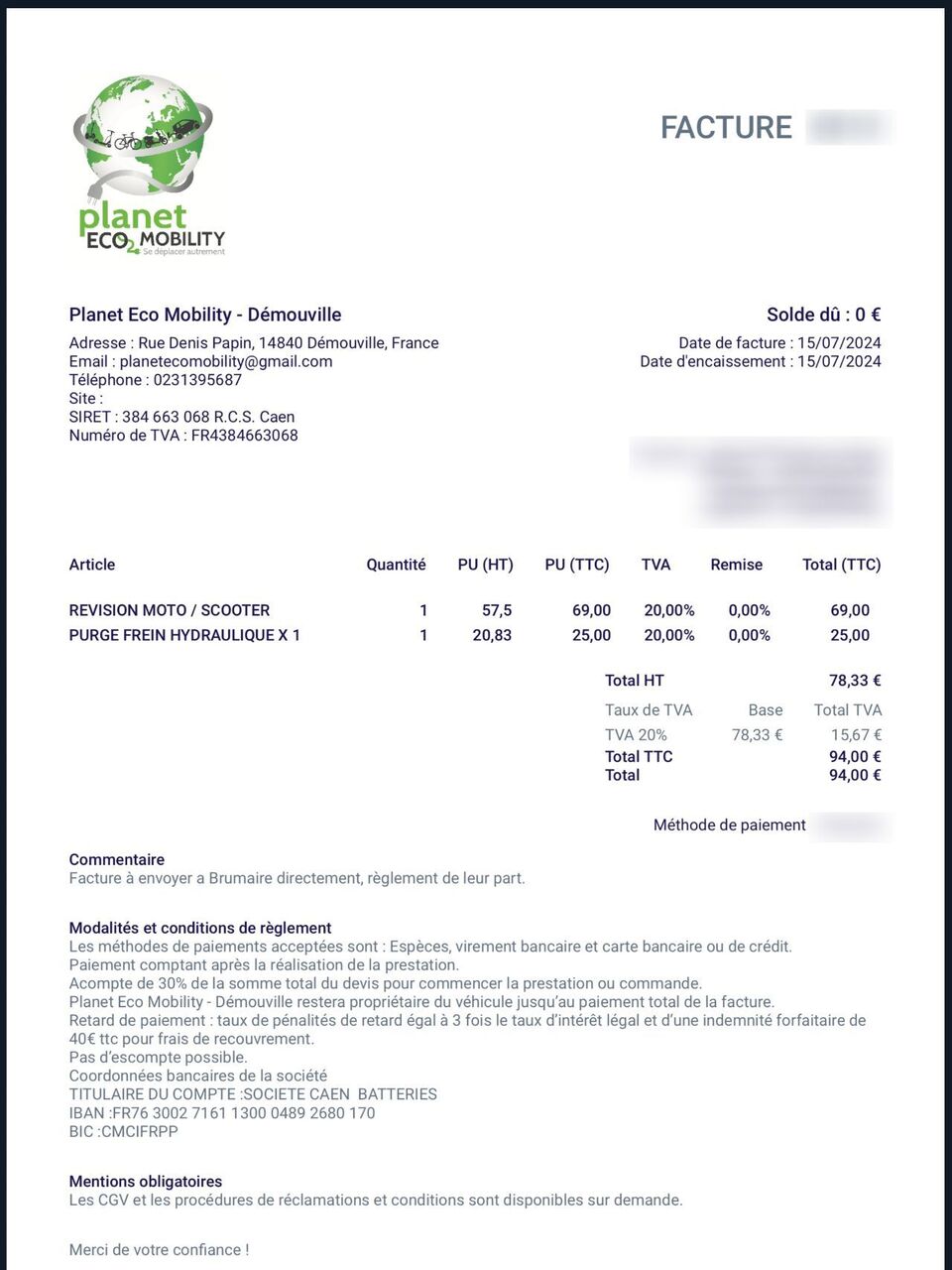 Photo BRUMAIRE EBOY 4700 -