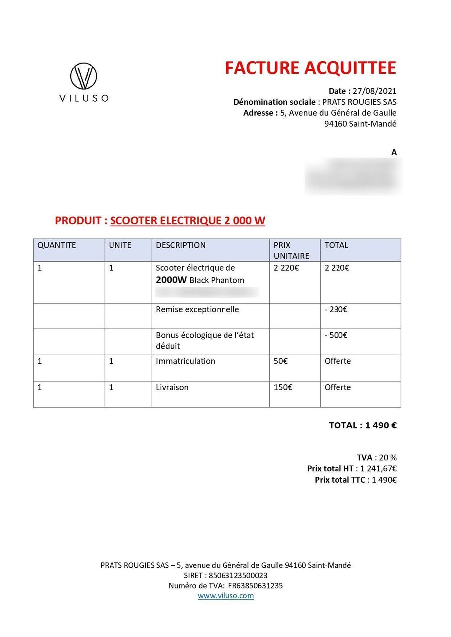 Photo VILUSO BLACK PHANTOM