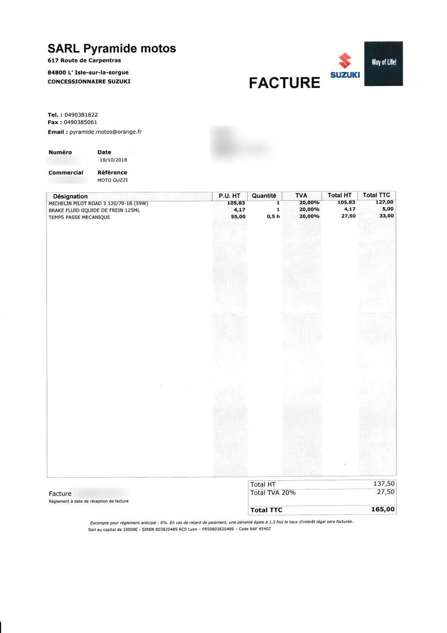 Photo MOTO GUZZI 940