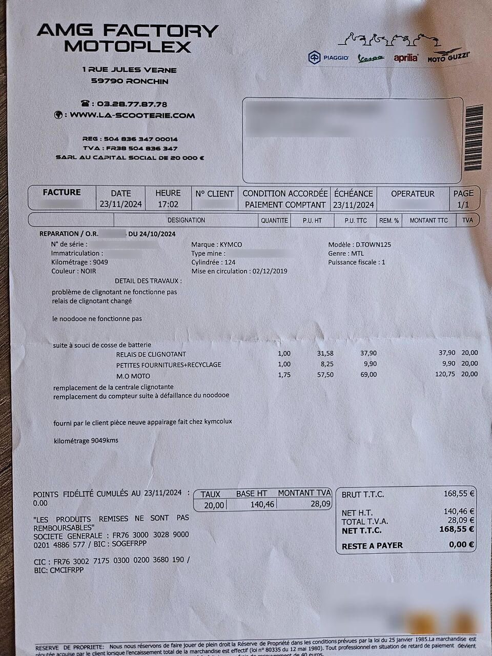 Photo KYMCO DOWNTOWN