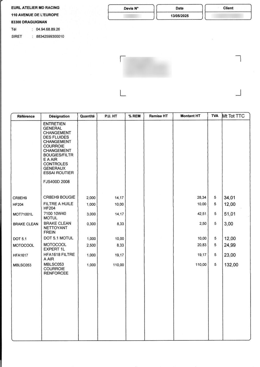 Photo HONDA SILVERWING 400