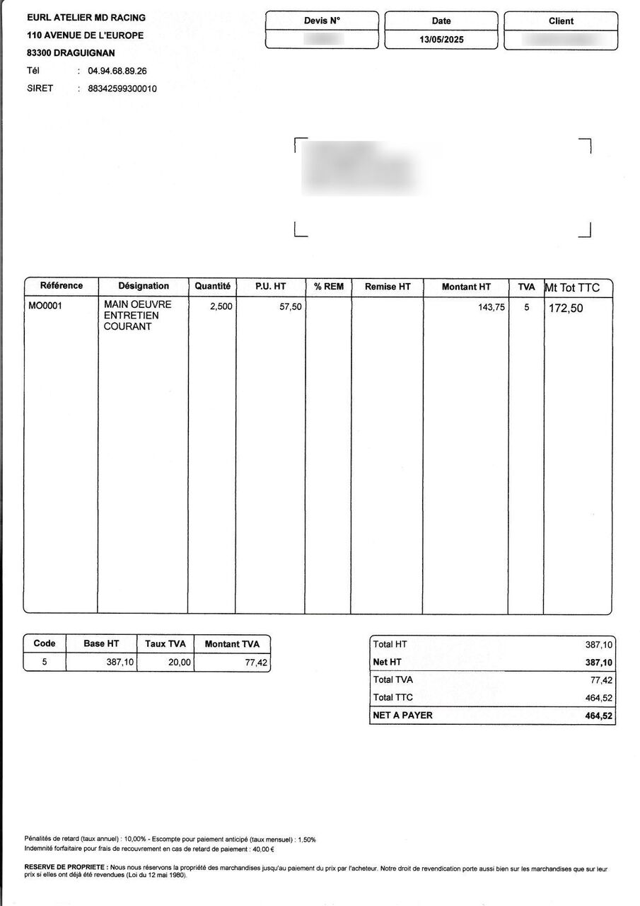 Photo HONDA SILVERWING 400