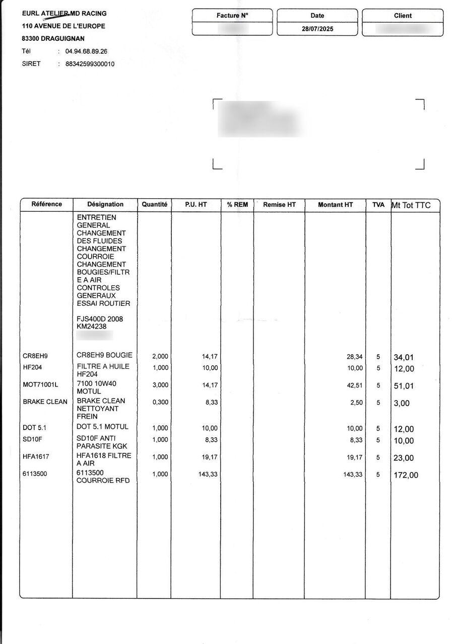 Photo HONDA SILVERWING 400