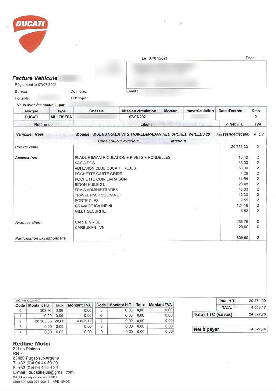 Photo DUCATI MULTISTRADA V4
