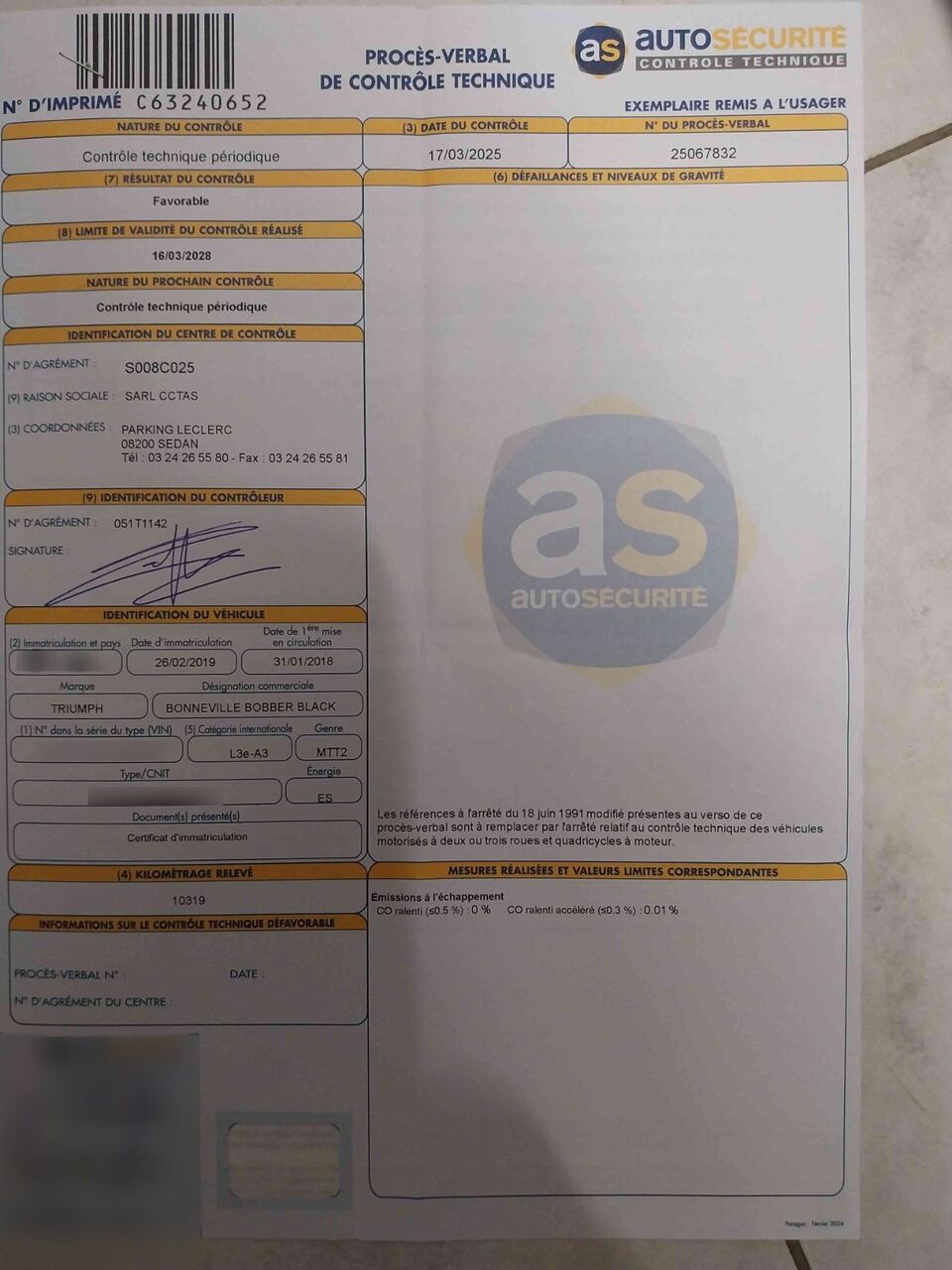 Photo TRIUMPH BOBBER 1200