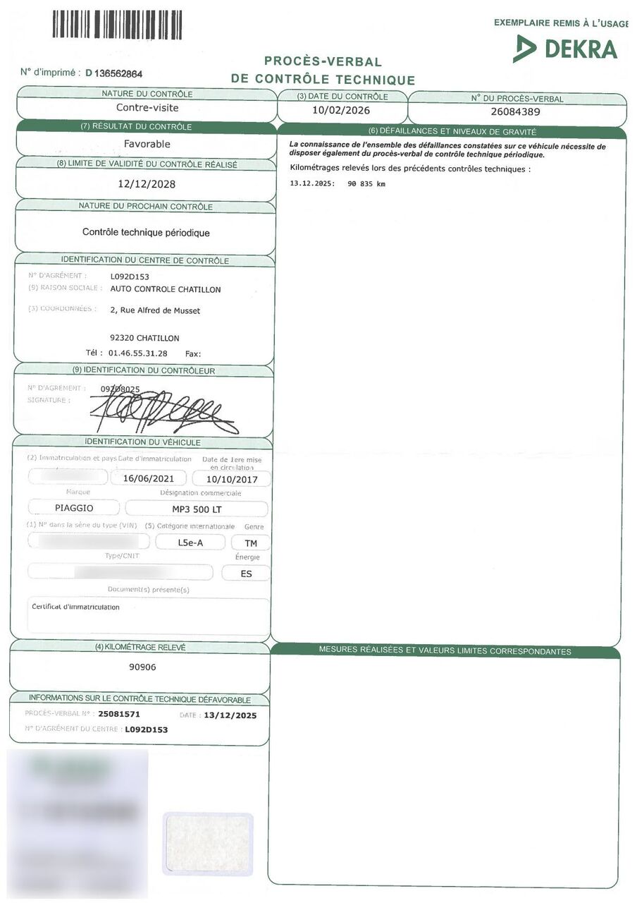 Photo PIAGGIO MP3