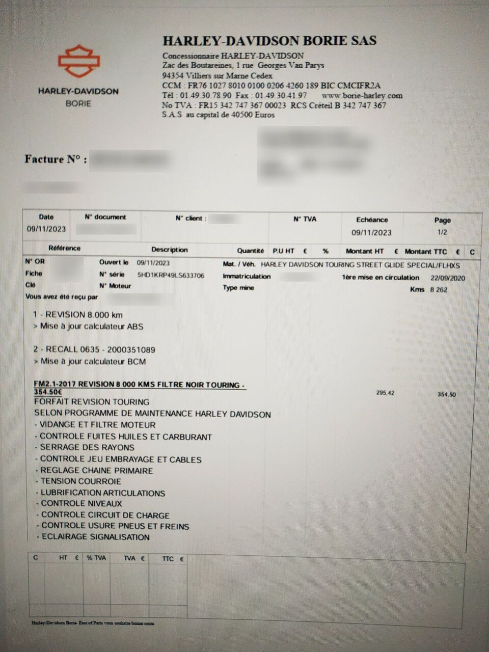 Photo HARLEY DAVIDSON STREET