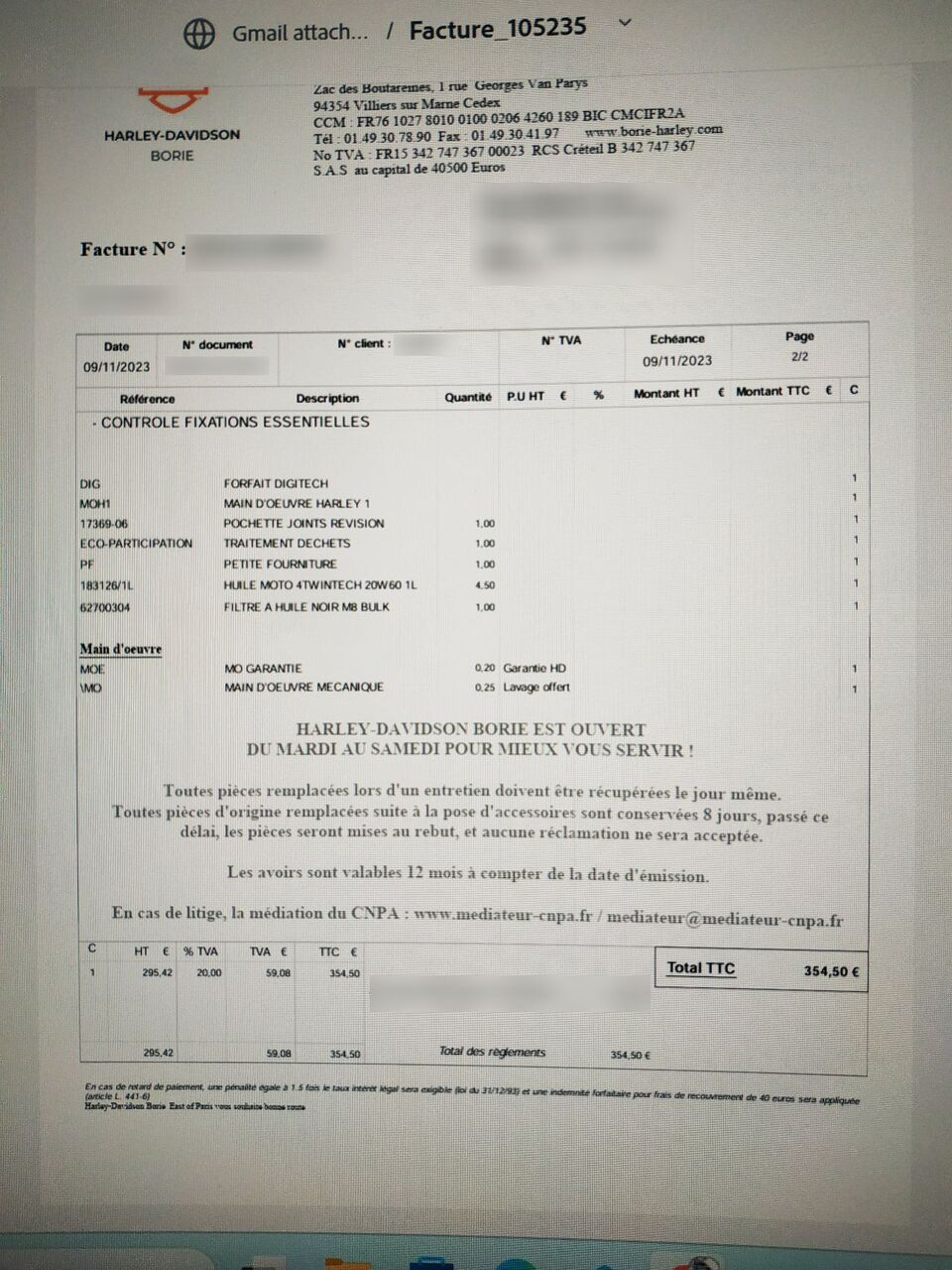 Photo HARLEY DAVIDSON STREET