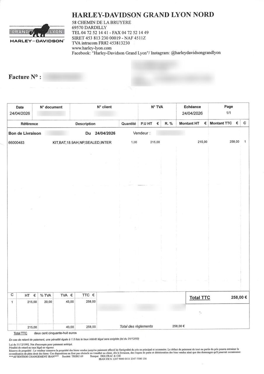 Photo HARLEY DAVIDSON WIDE