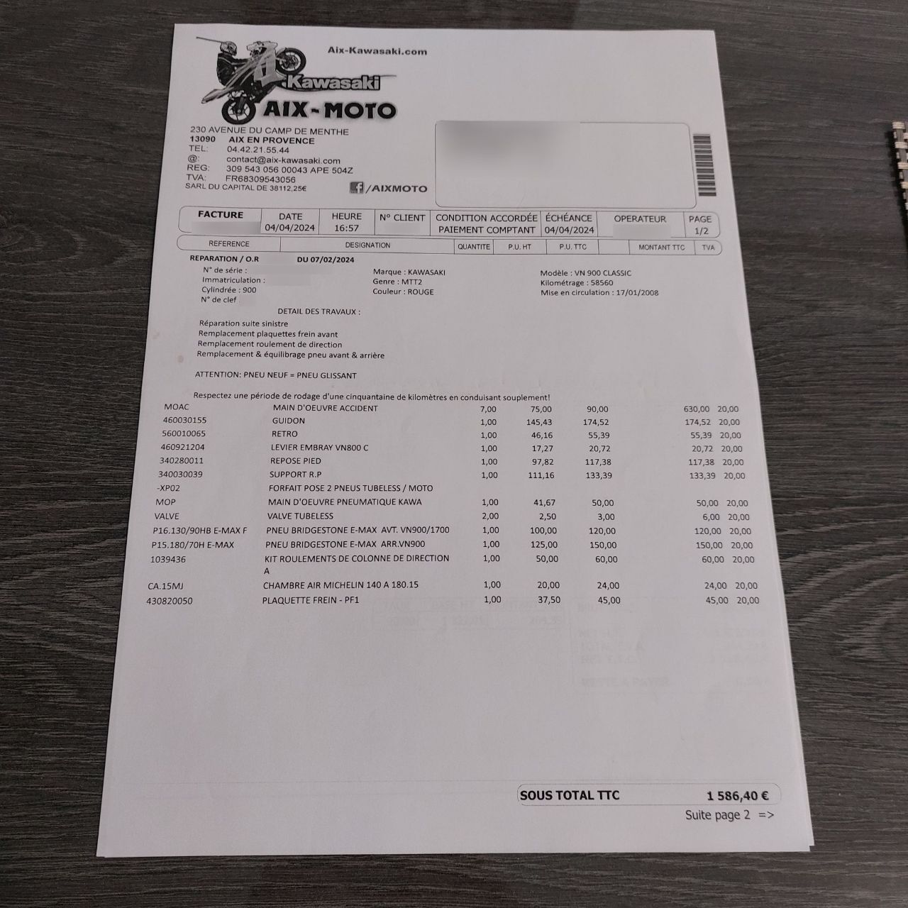 Photo KAWASAKI VULCAN