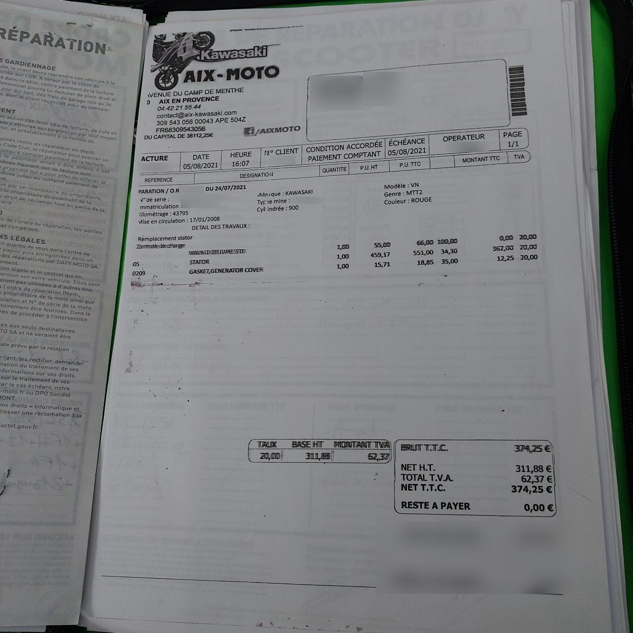 Photo KAWASAKI VULCAN