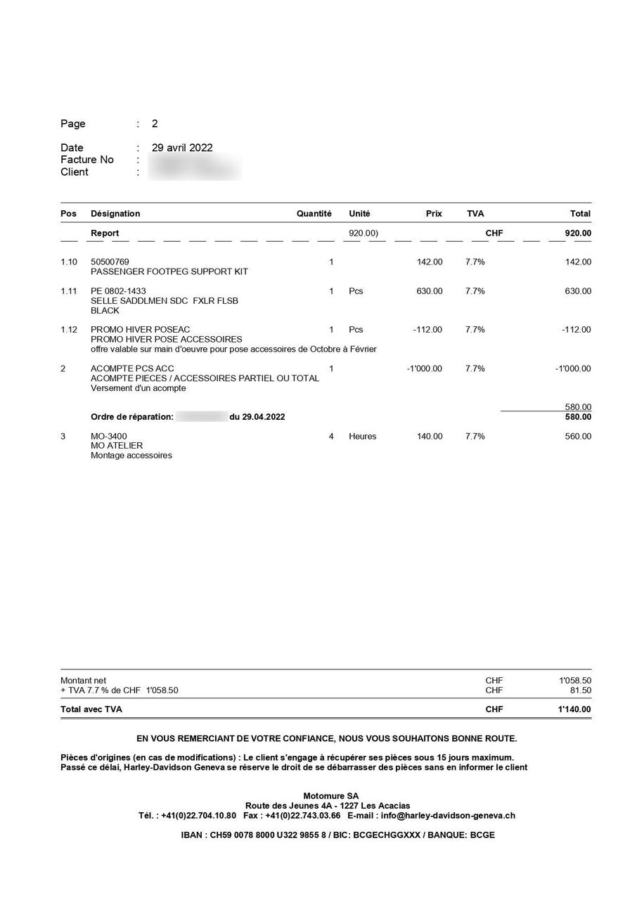 Photo HARLEY DAVIDSON LOW S