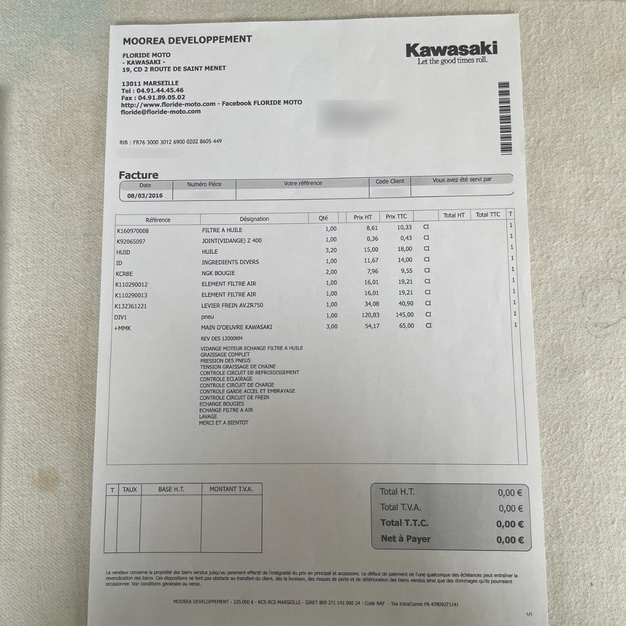 Photo KAWASAKI W