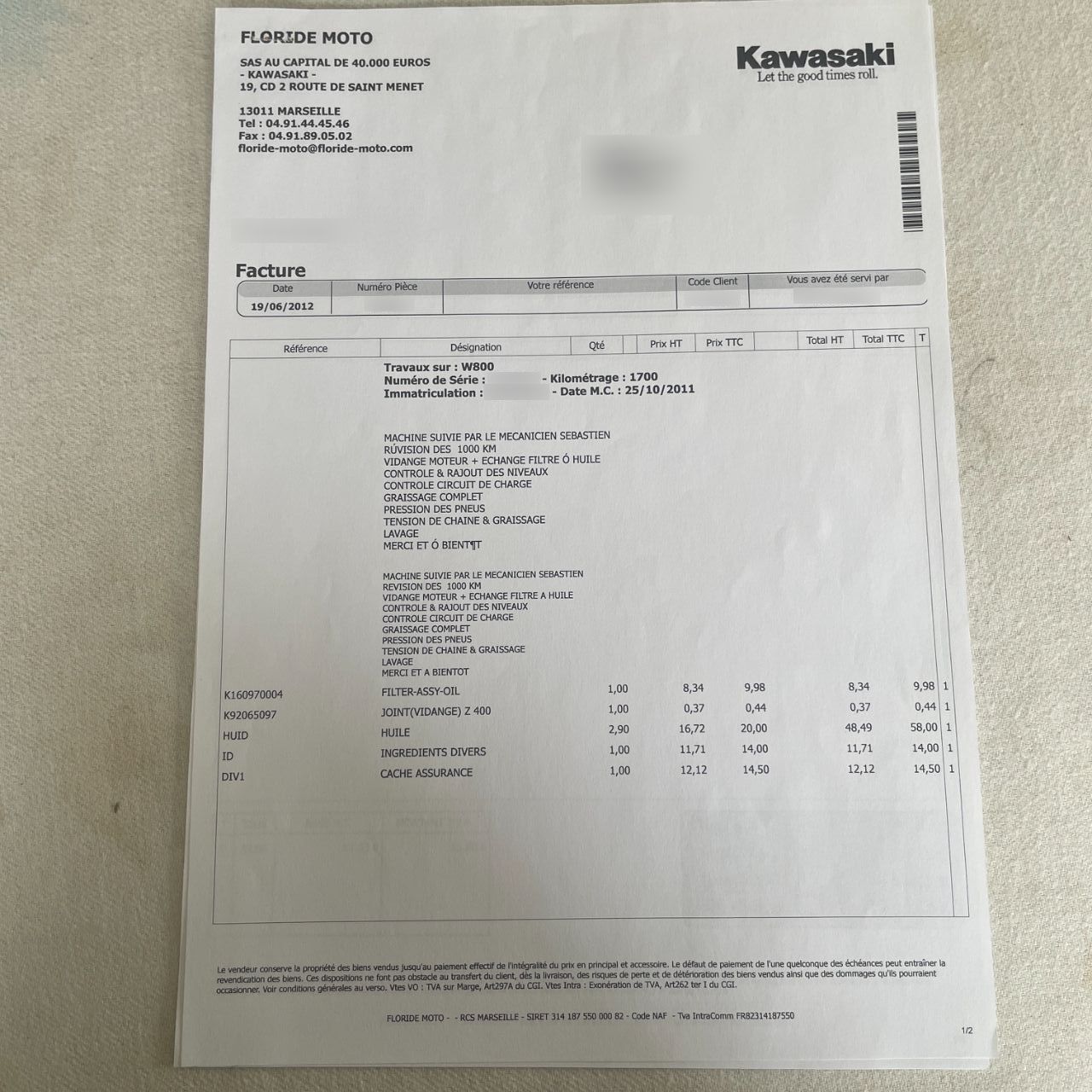 Photo KAWASAKI W
