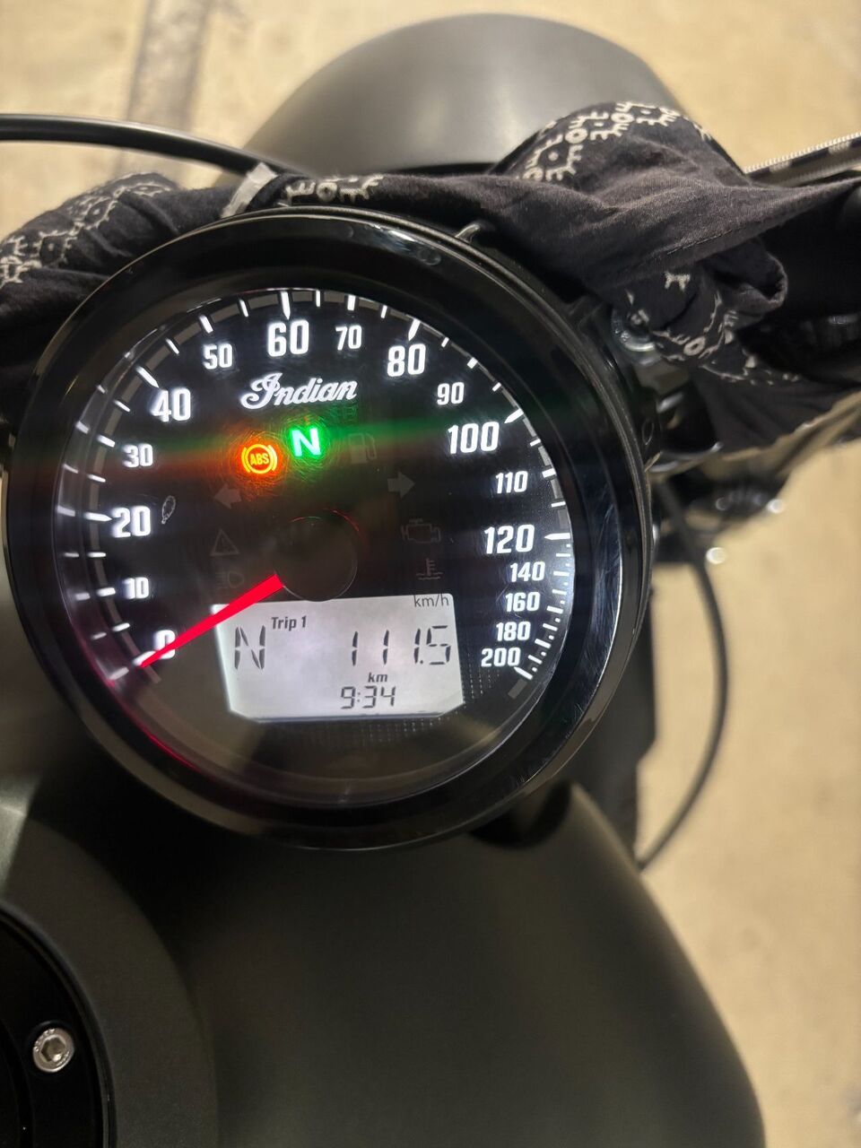 Photo INDIAN SCOUT BOBBER